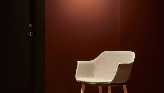 Sillon Shape Madera Tapizado Integral
